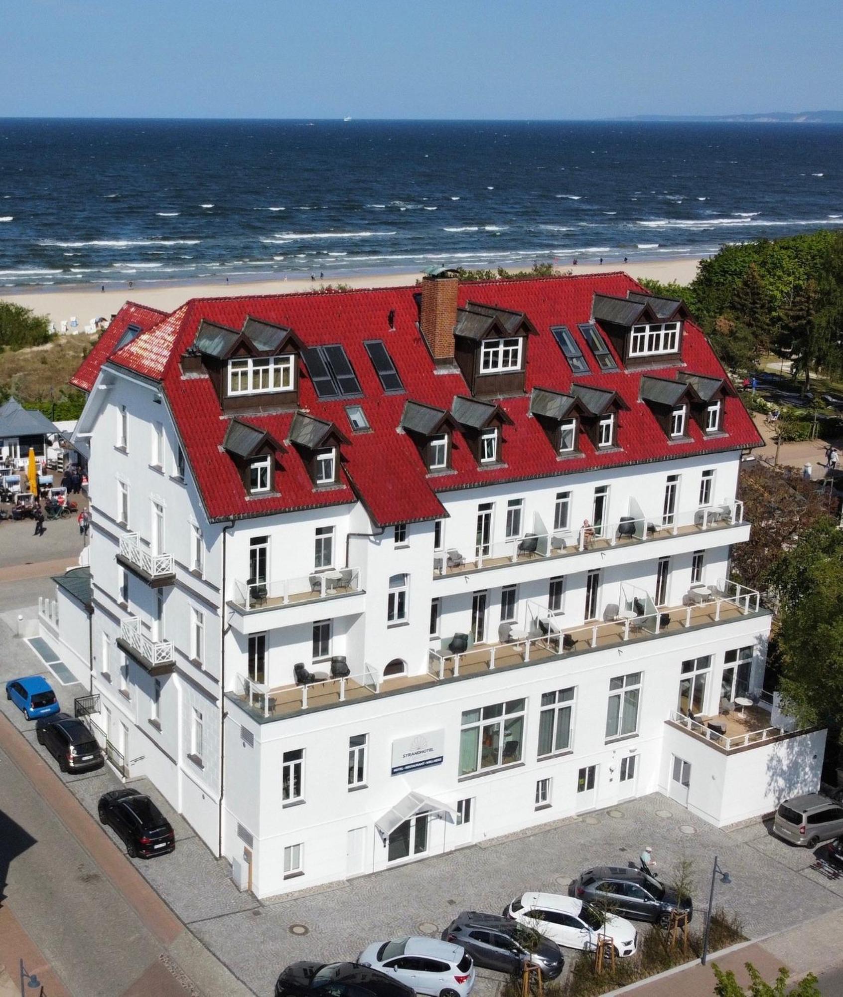 Strandhotel Ostende Ostseebad Heringsdorf Exterior foto